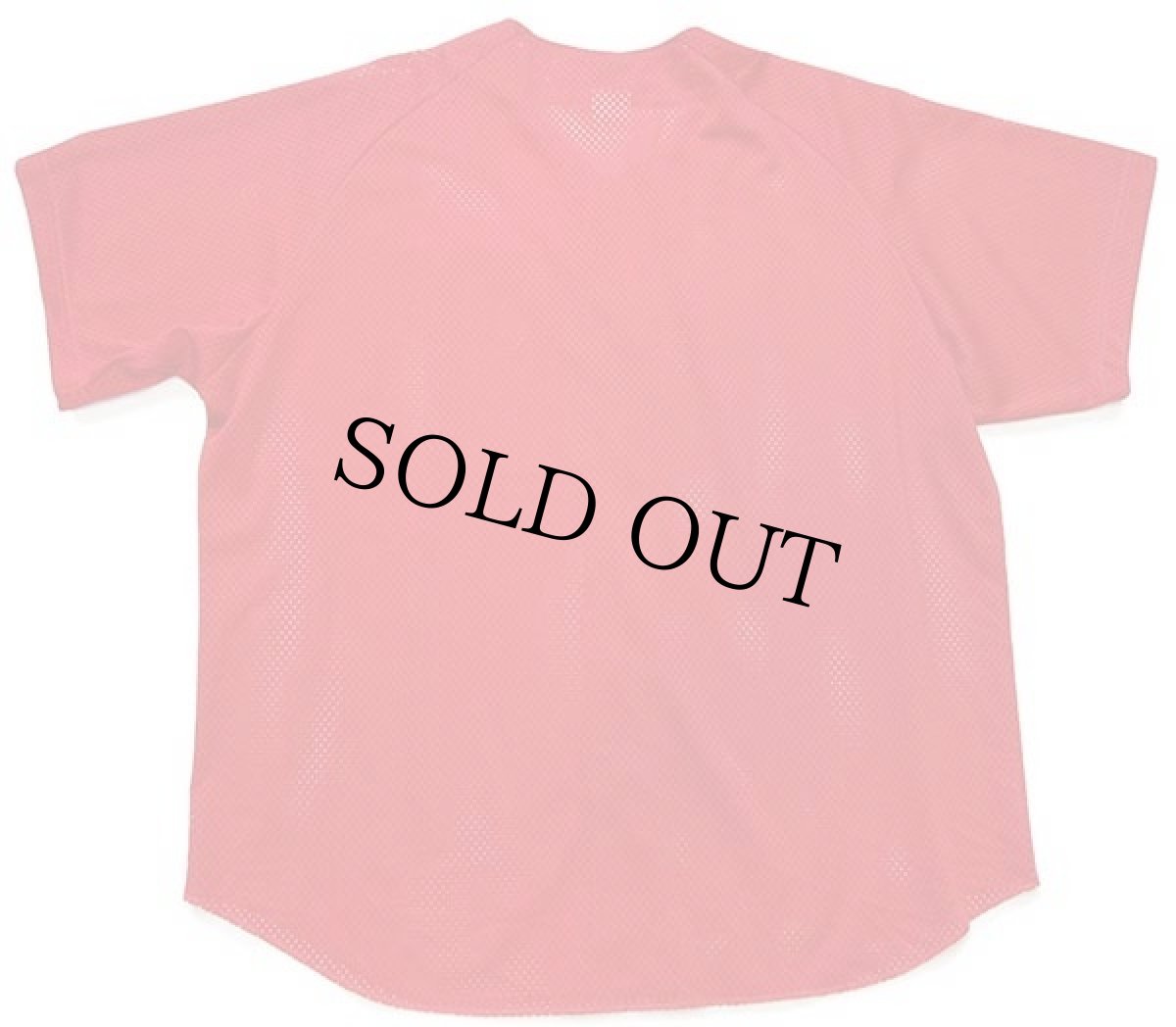 画像2: 90s USA製 Wilson MLB CINCINNATI REDS ナイロン メッシュ ベースボールシャツ 赤 XXL★特大 (2)