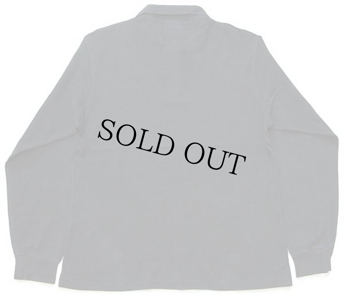 画像2: 00s LACOSTEラコステ ワンポイント コットン 鹿の子 長袖ポロシャツ 黒 4 (2)