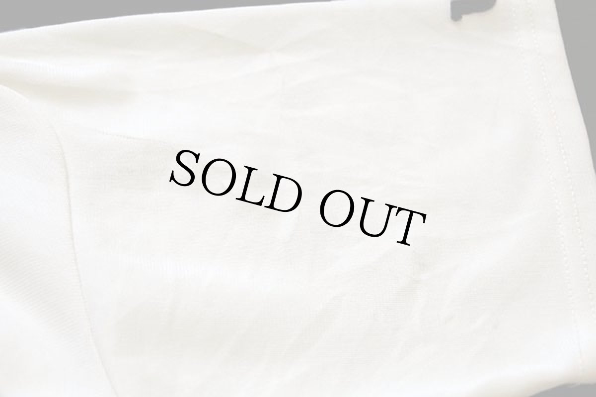 画像6: 80s USA製 Wilson Tyler&Downing's Eatery 1 ナンバリング ベースボールシャツ アイボリー×バーガンディ S (6)