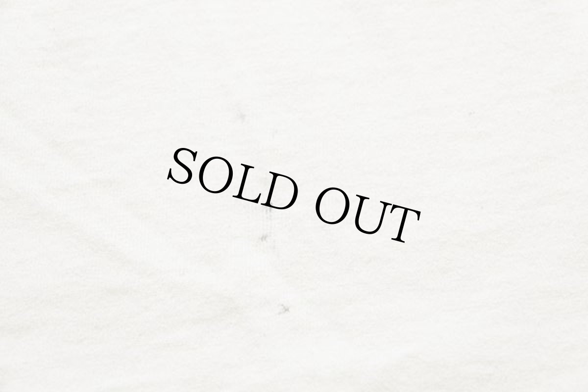 画像6: 90s USA製 GRAND SLAM ベースボール 刺繍 ツートン ヘンリーネック コットンTシャツ 生成り×赤 2X (6)