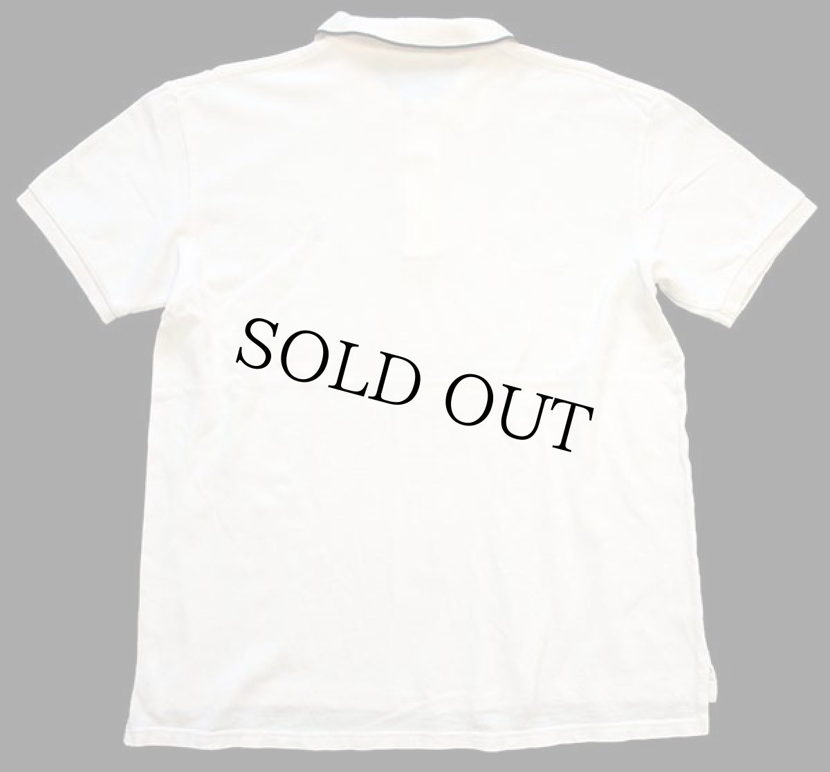 画像2: 90s POLO SPORTポロ スポーツ ラルフローレン ワンポイント コットン 鹿の子 ポロシャツ アイボリー L (2)