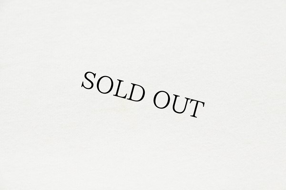 画像5: 90s USA製 GRAND SLAM ベースボール 刺繍 ツートン ヘンリーネック コットンTシャツ 生成り×赤 2X (5)