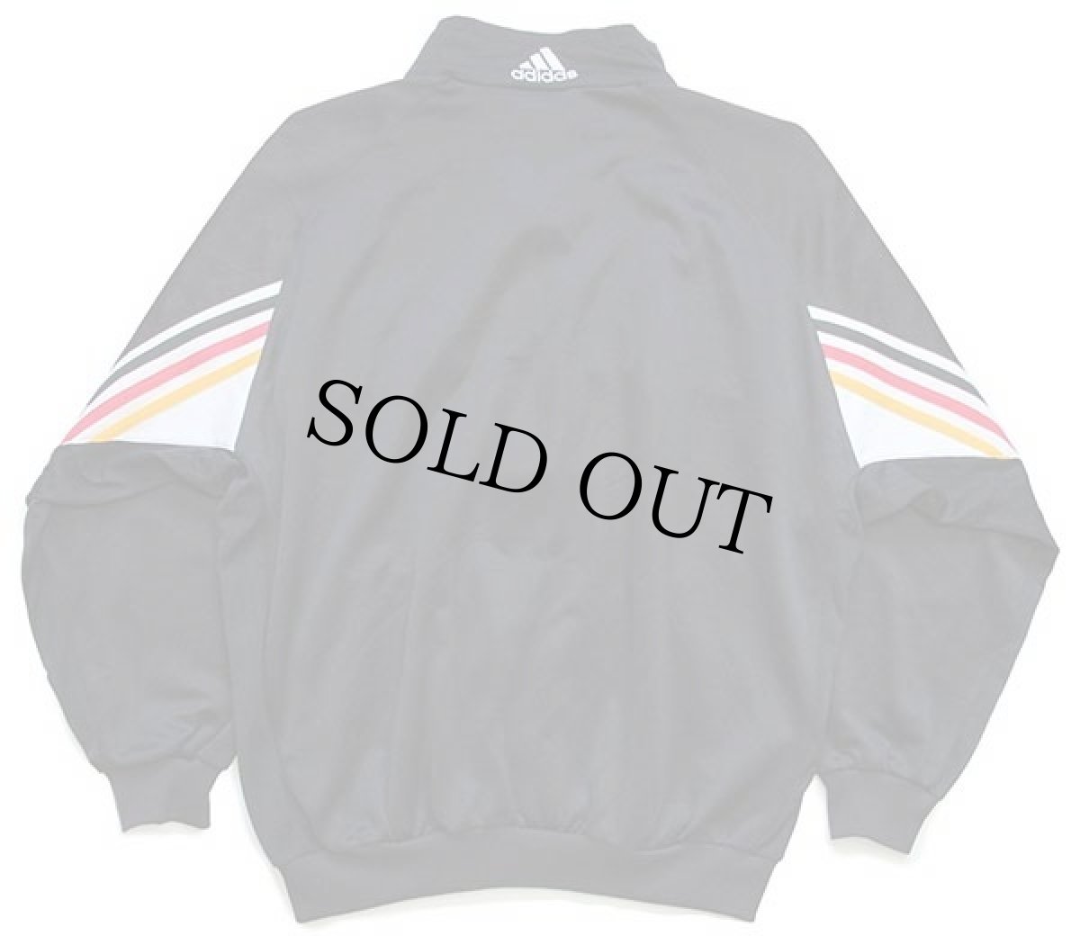 画像2: 90s adidasアディダス ドイツサッカー連盟 ロゴ刺繍 トラックジャケット 黒 L★ジャージ (2)