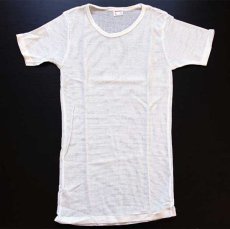 画像3: デッドストック★70s USA製 Munsingwear メッシュTシャツ 白 S (3)