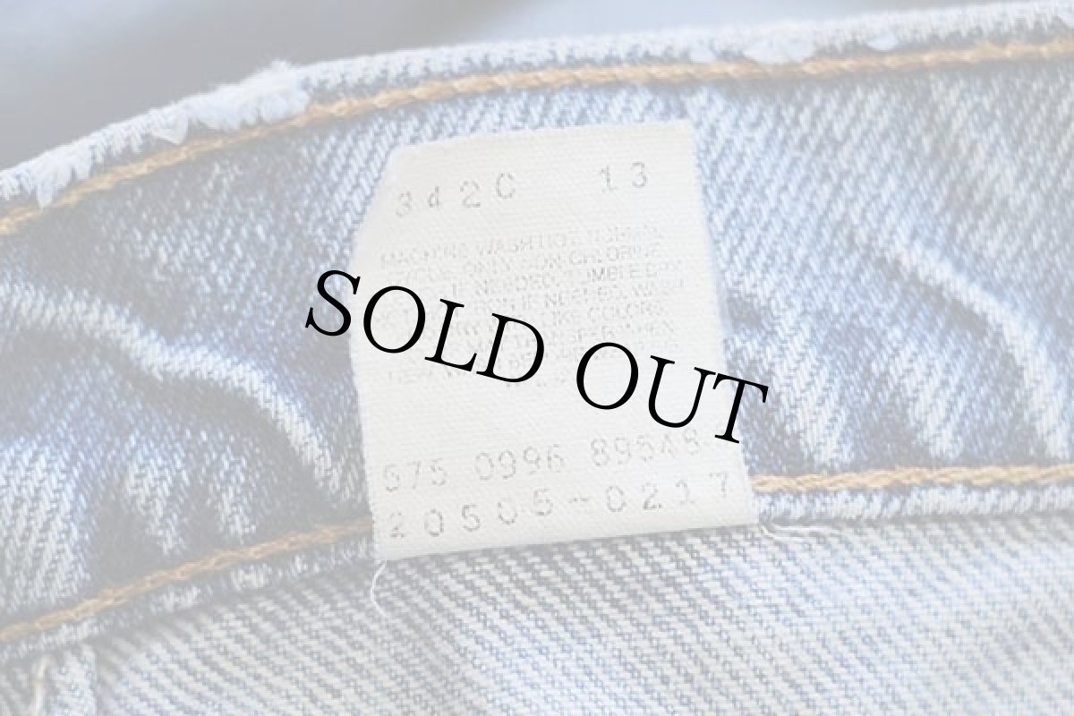 画像7: 90s USA製 Levi'sリーバイス 505 デニムパンツ w32 L30★87 (7)