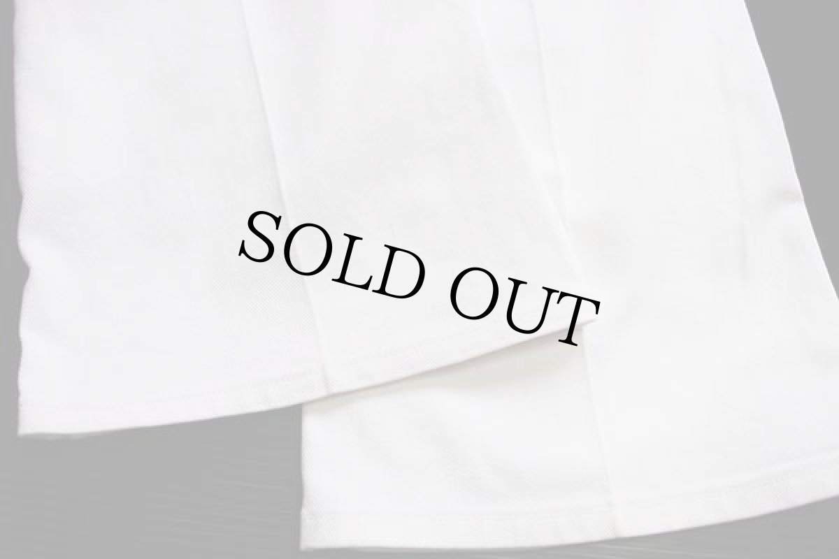 画像8: 70s USA製 Leeリー フレア ツイルパンツ 白 w36 (8)