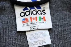 画像4: 90s adidasアディダス ドイツサッカー連盟 ロゴ刺繍 トラックジャケット 黒 L★ジャージ (4)