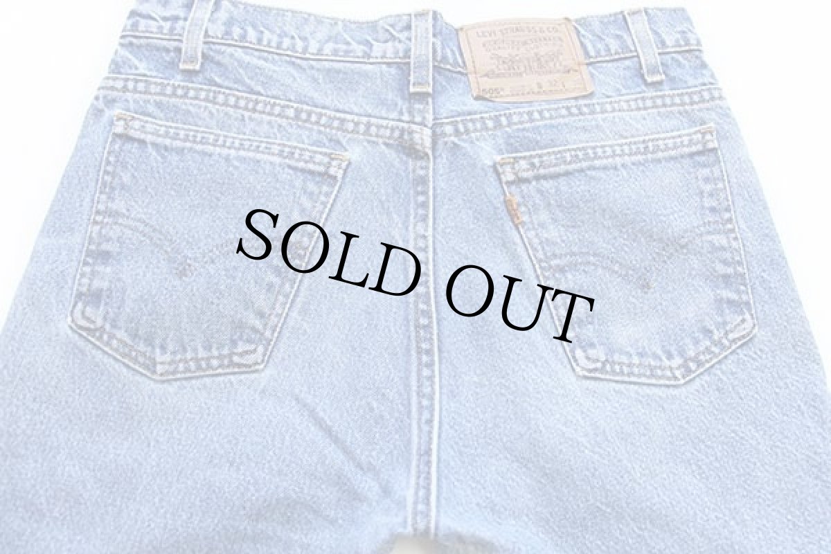 画像5: 90s USA製 Levi'sリーバイス 505 デニムパンツ w32 L30★87 (5)