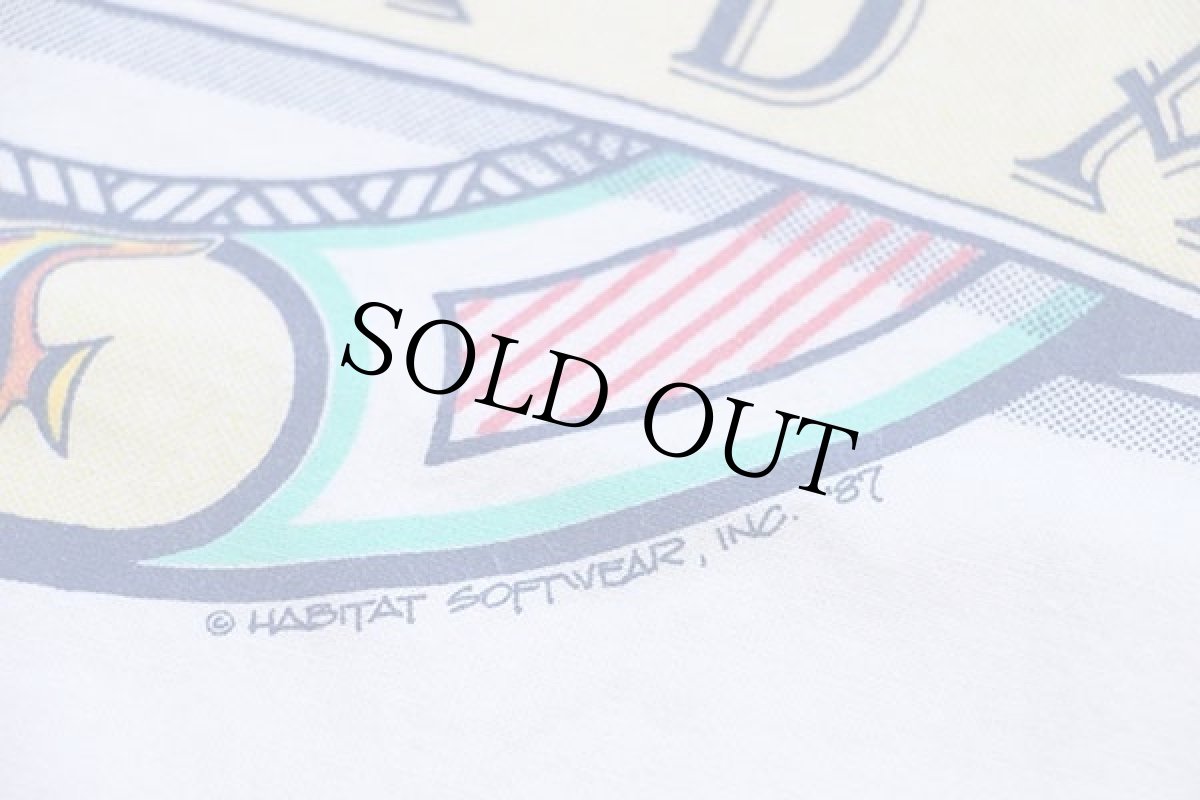 画像5: 80s Velva Sheen KEY LARGO FLORIDA コットン カットソー 白 XL (5)