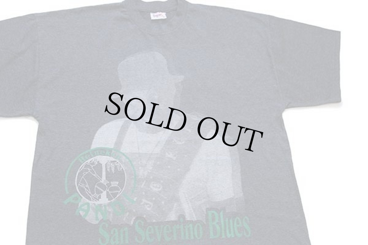 画像1: 90s イタリア製 San Severino Blues Heinekenハイネケン 両面プリント コットンTシャツ チャコールグレー XL (1)