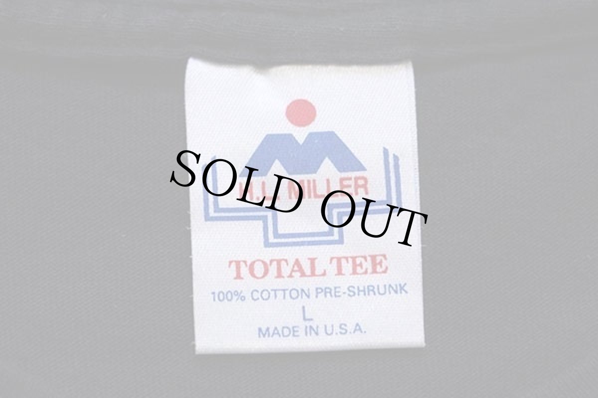 画像5: 90s USA製 Venice Beach California スネーク 両面プリント アート コットンTシャツ 黒 L (5)