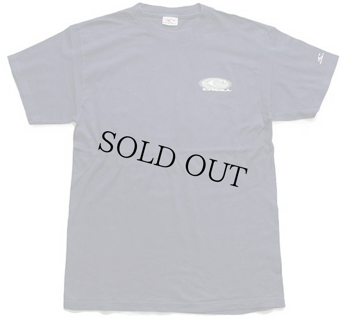 画像2: 90s USA製 O'NEILLオニール ビッグロゴ 両面リフレクタープリント コットンTシャツ 紺 M (2)