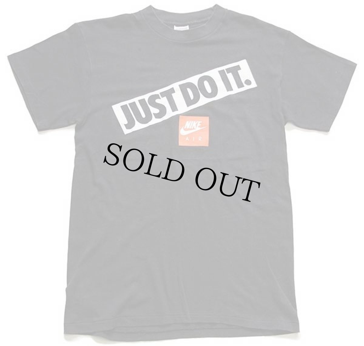 画像2: 90s USA製 NIKEナイキ AIR JUST DO IT. ロゴ Tシャツ 黒 L (2)