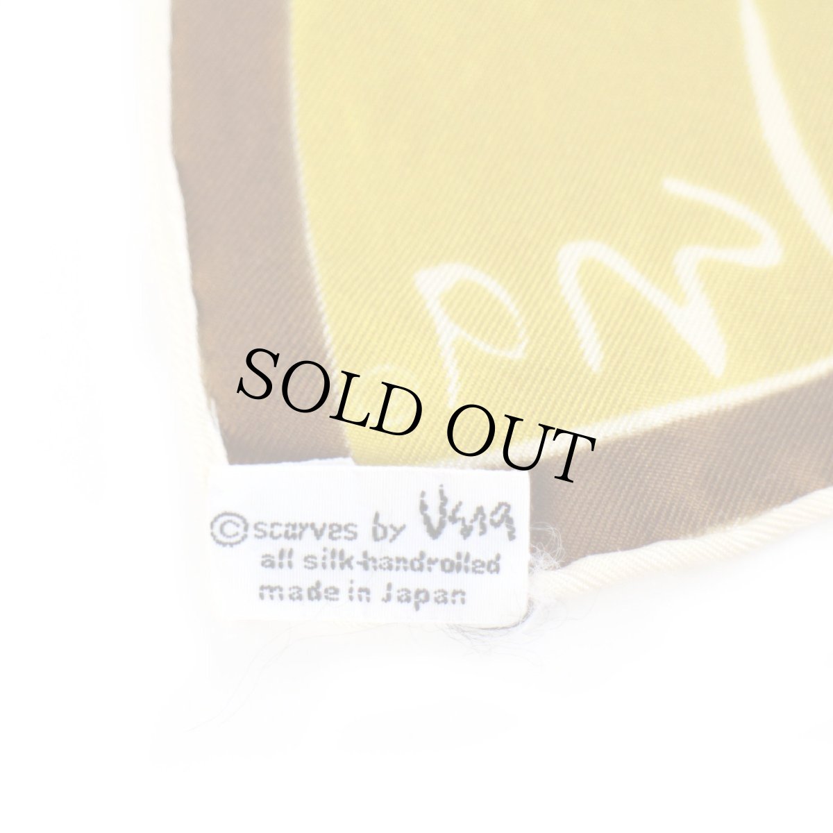 画像4: 70s 日本製 Vera シルク スカーフ (4)