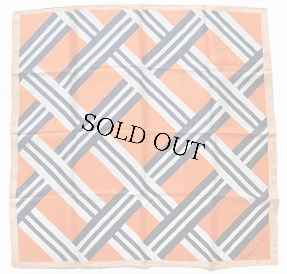 画像2: Pierre Cardin ピエールカルダン ストライプ スカーフ (2)