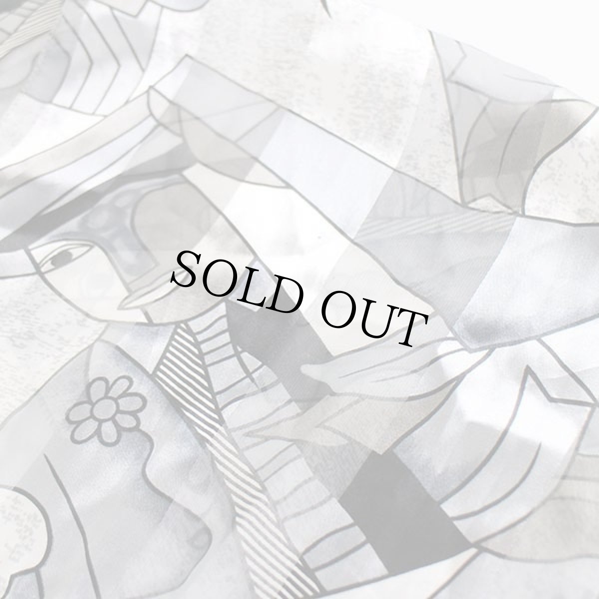 画像4: Picasoピカソ アート スカーフ★H (4)