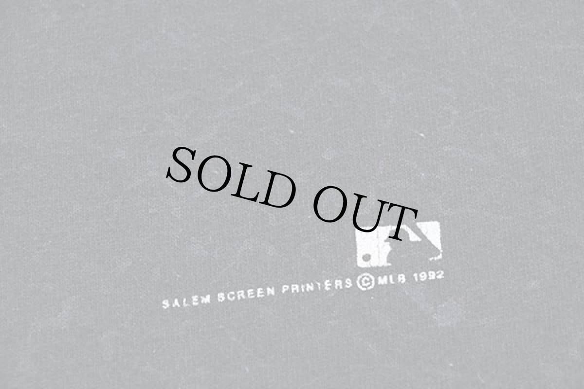 画像5: 90s USA製 SALEM MLB CHICAGO CUBS コットンTシャツ 黒 XL (5)