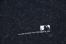 画像5: 90s USA製 SALEM MLB CHICAGO CUBS コットンTシャツ 黒 XL (5)
