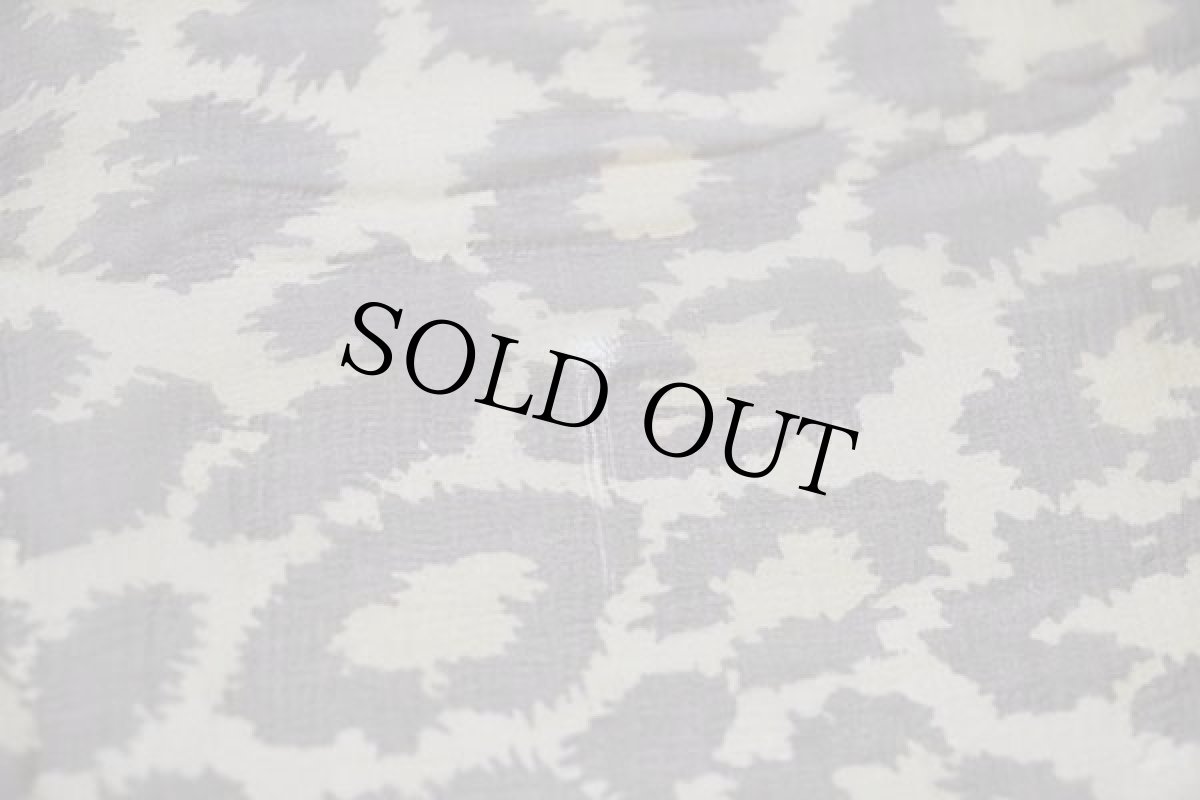 画像4: Dono レオパード柄 シフォン スカーフ (4)