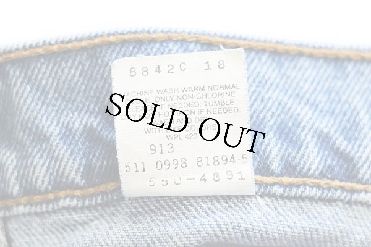 画像7: 90s USA製 Levi'sリーバイス 550 デニムパンツ w38 L31★194 (7)