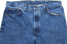 画像4: 90s カナダ製 Levi'sリーバイス 512 デニムパンツ w40 L32★18 (4)