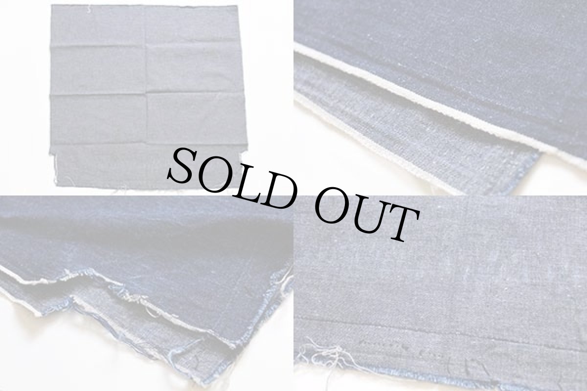 画像3: ビンテージ 耳付き インディゴ デニム 生地★A (3)