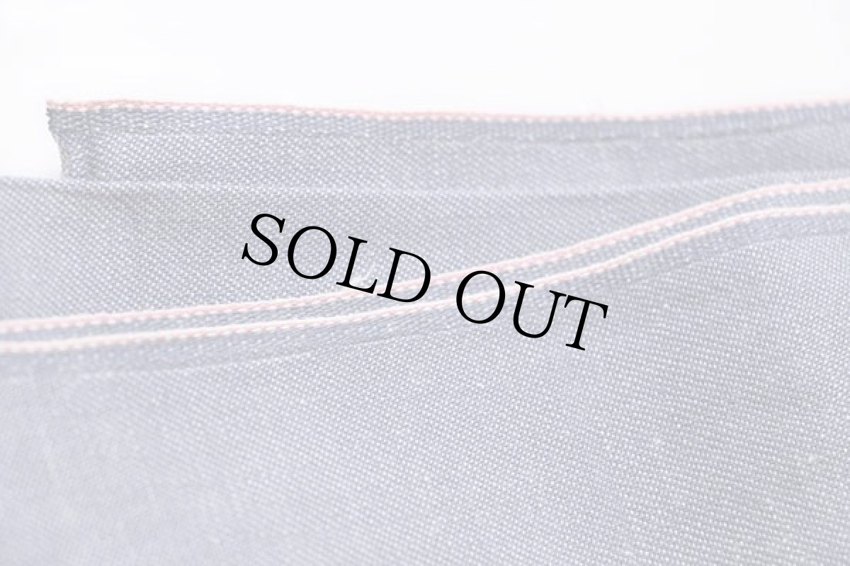 画像3: 70s 耳付き シャンブレー 生地 (3)