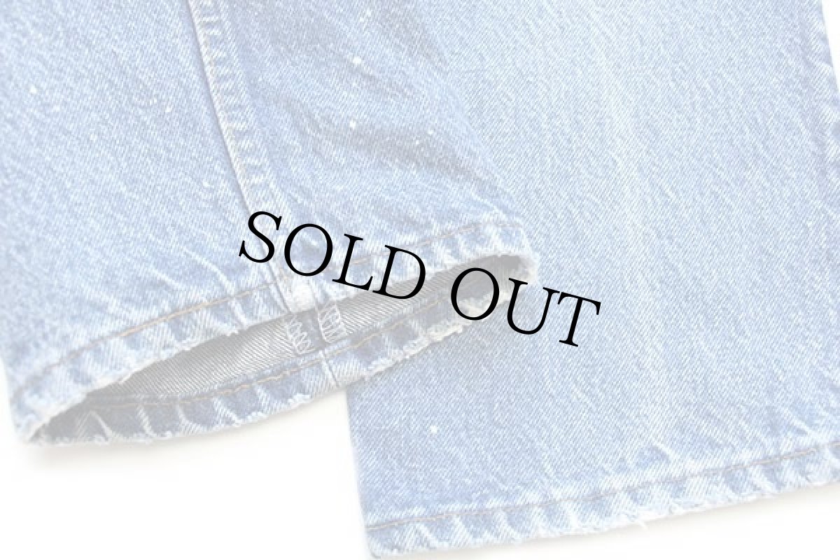 画像9: 90s USA製 Levi'sリーバイス 505 デニムパンツ w36 L30★98 (9)