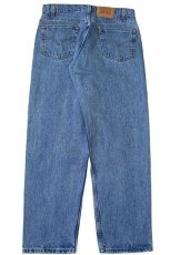 画像3: 90s USA製 Levi'sリーバイス 550 デニムパンツ w35 L30★201 (3)