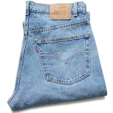 画像1: 90s USA製 Levi'sリーバイス 505 デニムパンツ w38 L30★100 (1)