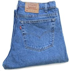 画像1: 90s USA製 Levi'sリーバイス 550 デニムパンツ w38 L30★179 (1)