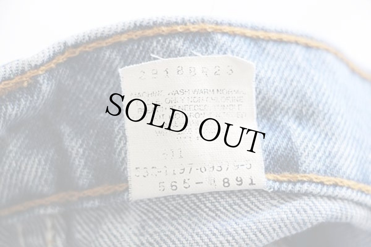 画像7: 90s USA製 Levi'sリーバイス 565 デニムパンツ w38 L30 (7)