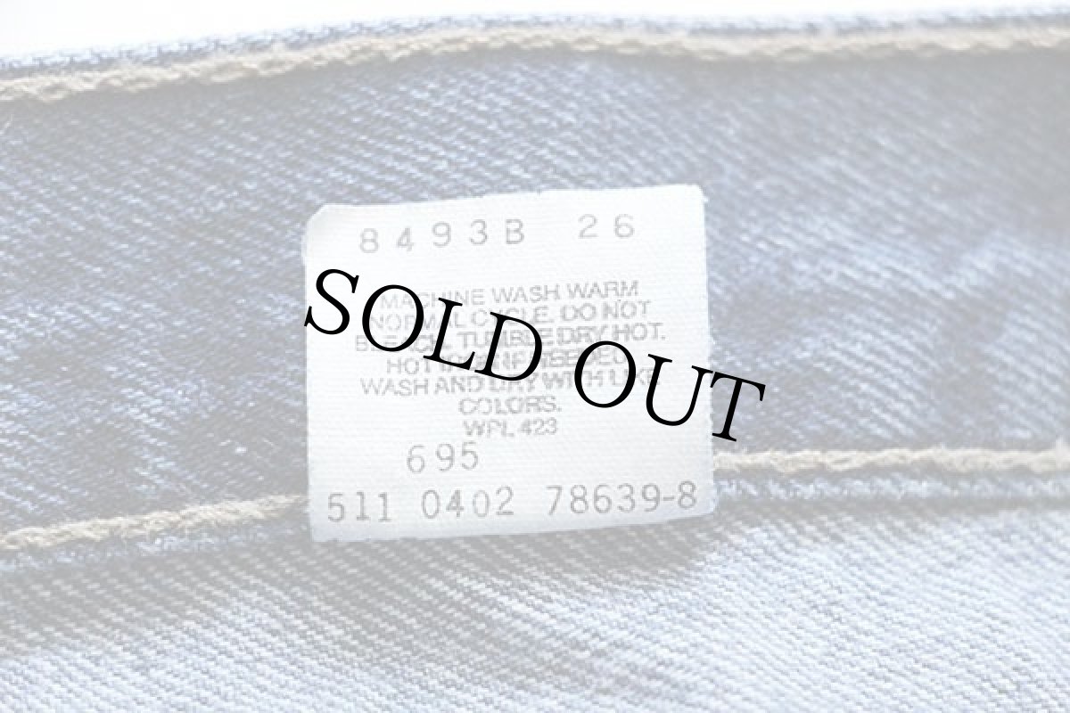 画像7: 00s USA製 Levi'sリーバイス 577 デニムパンツ 10 M MIS (7)