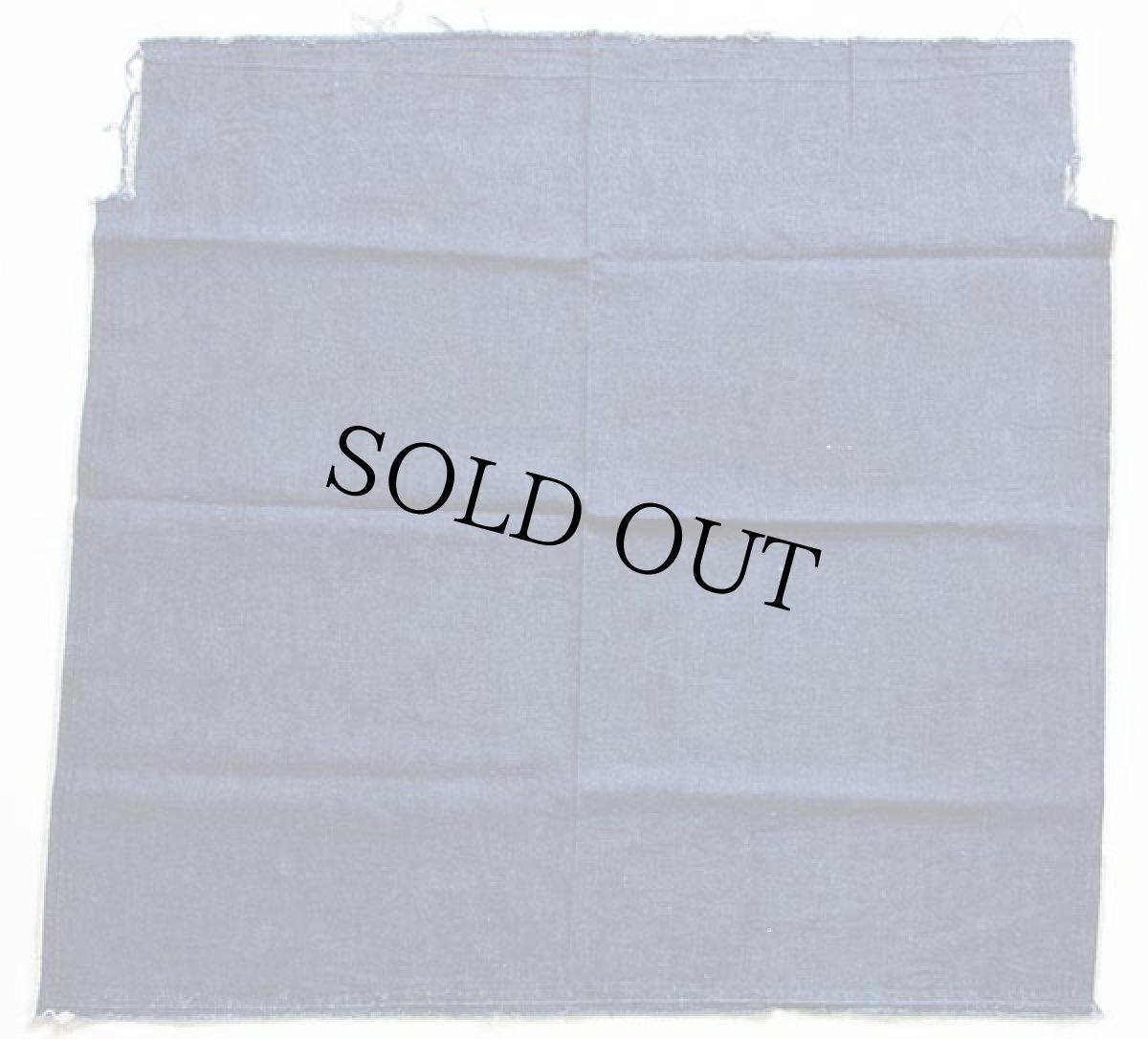 画像2: ビンテージ 耳付き インディゴ デニム 生地★A (2)