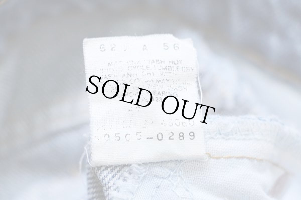 画像7: 90s USA製 Levi'sリーバイス 505 デニムパンツ w35 L32★91 (7)