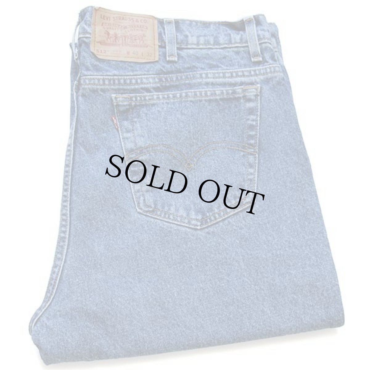 画像1: 90s カナダ製 Levi'sリーバイス 512 デニムパンツ W40 L32★18 (1)