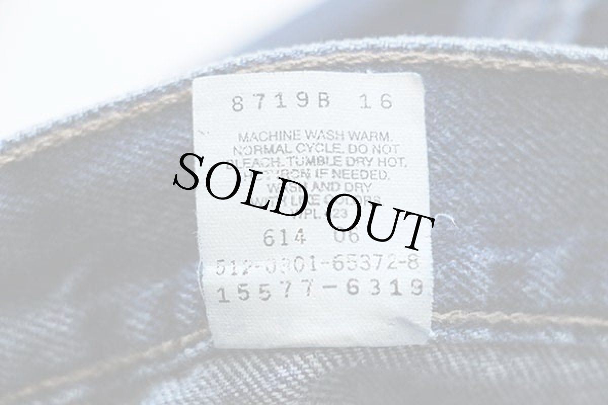 画像7: 00s USA製 Levi'sリーバイス 577 デニムパンツ 12 MIS M (7)
