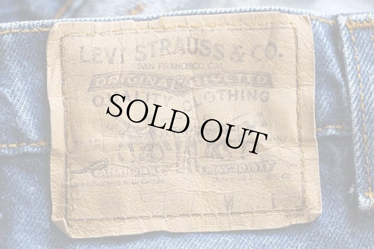 画像6: 80s USA製 Levi'sリーバイス 505 デニムパンツ w42 L32★90 (6)