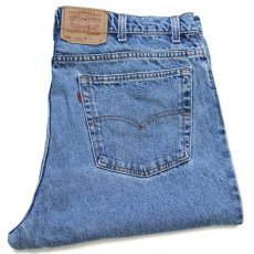 画像1: 90s USA製 Levi'sリーバイス 550 デニムパンツ w42 L30★181 (1)