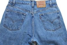 画像5: 90s USA製 Levi'sリーバイス 550 デニムパンツ w35 L30★201 (5)