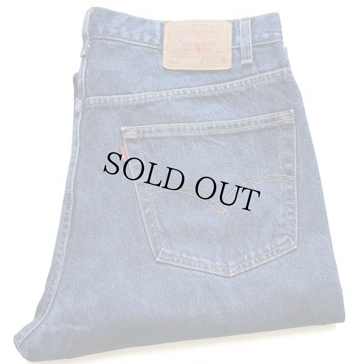 画像1: 00s メキシコ製 Levi'sリーバイス 505 デニムパンツ W40 L30★83 (1)