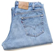 画像1: 90s USA製 Levi'sリーバイス 565 デニムパンツ w34 L30 (1)