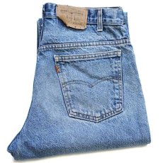 画像1: 80s USA製 Levi'sリーバイス 505 デニムパンツ w36 L30 (1)