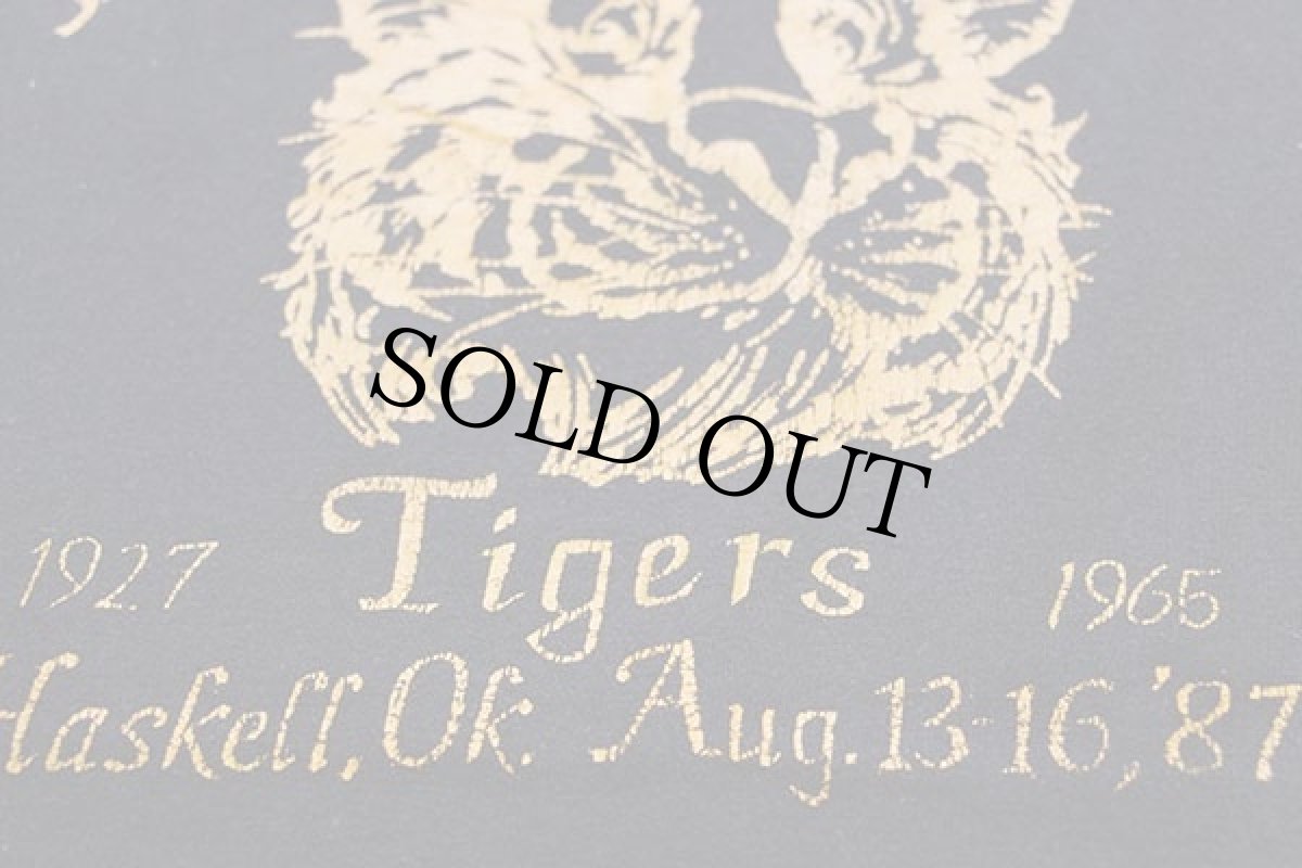 画像5: 80s USA製 B.T.Washington Tigers タイガー Tシャツ 黒 (5)