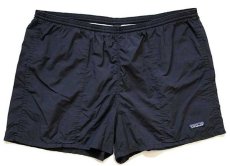 画像1: 90s patagoniaパタゴニア BAGGIES SHORTS ナイロン バギーズショーツ 黒 XL★ショートパンツ (1)