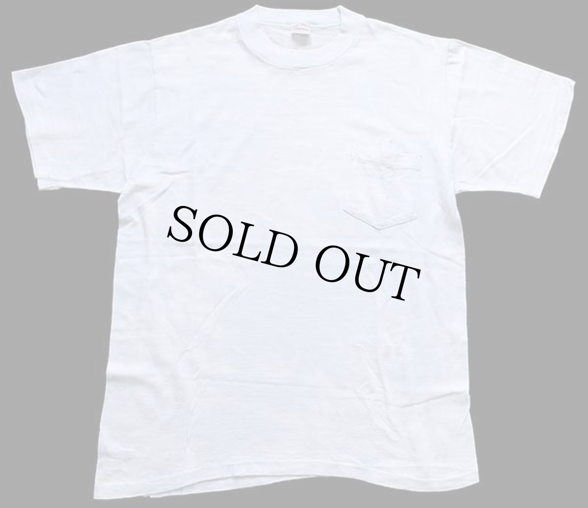 画像2: 60s PENNEY'S TOWNCRAFT ムラ染め コットン ポケットTシャツ M (2)