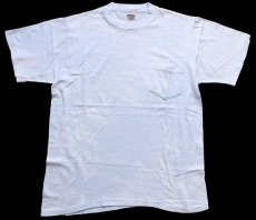 画像2: 60s PENNEY'S TOWNCRAFT ムラ染め コットン ポケットTシャツ M (2)