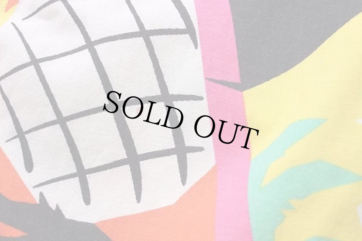 画像6: 80s USA製 OP ocean pacificオーシャンパシフィック KNEE BUSTER 総柄 コットン ショートパンツ M★ショーツ (6)