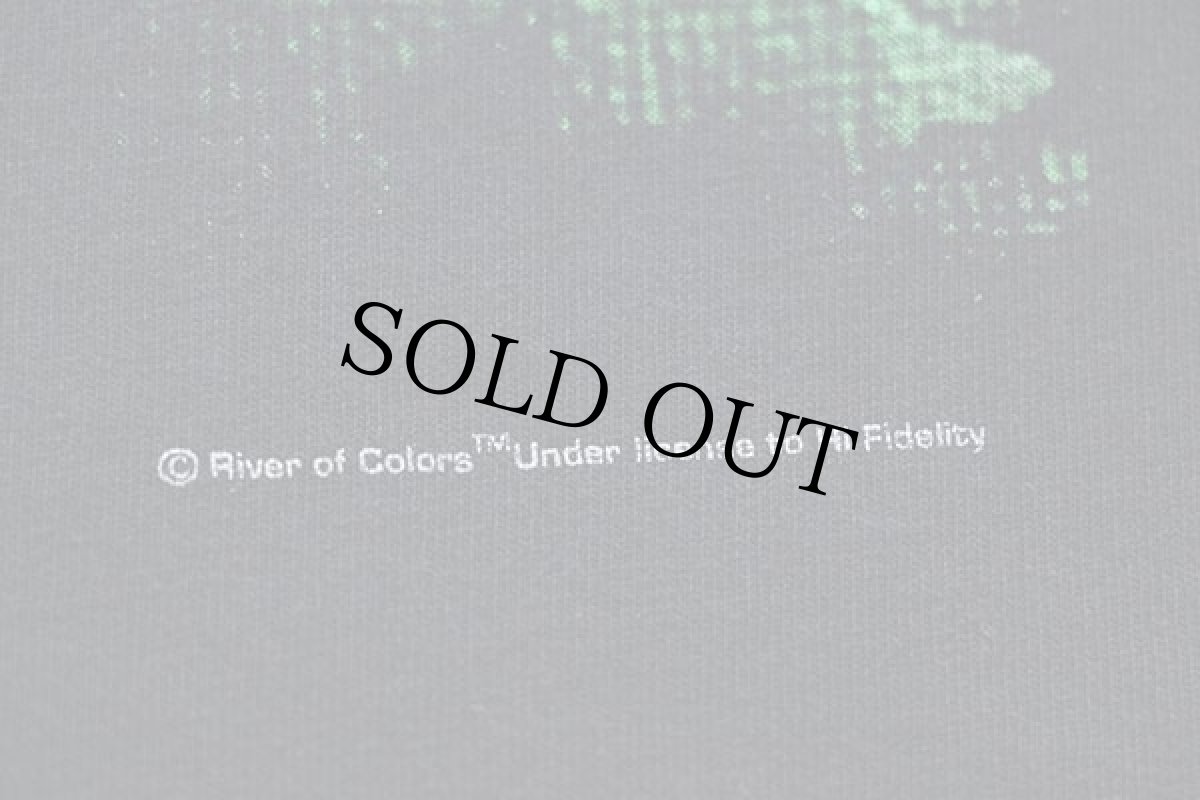 画像5: 00s Santana SUPERNATURAL 両面プリント コットン バンドTシャツ 黒 XL (5)