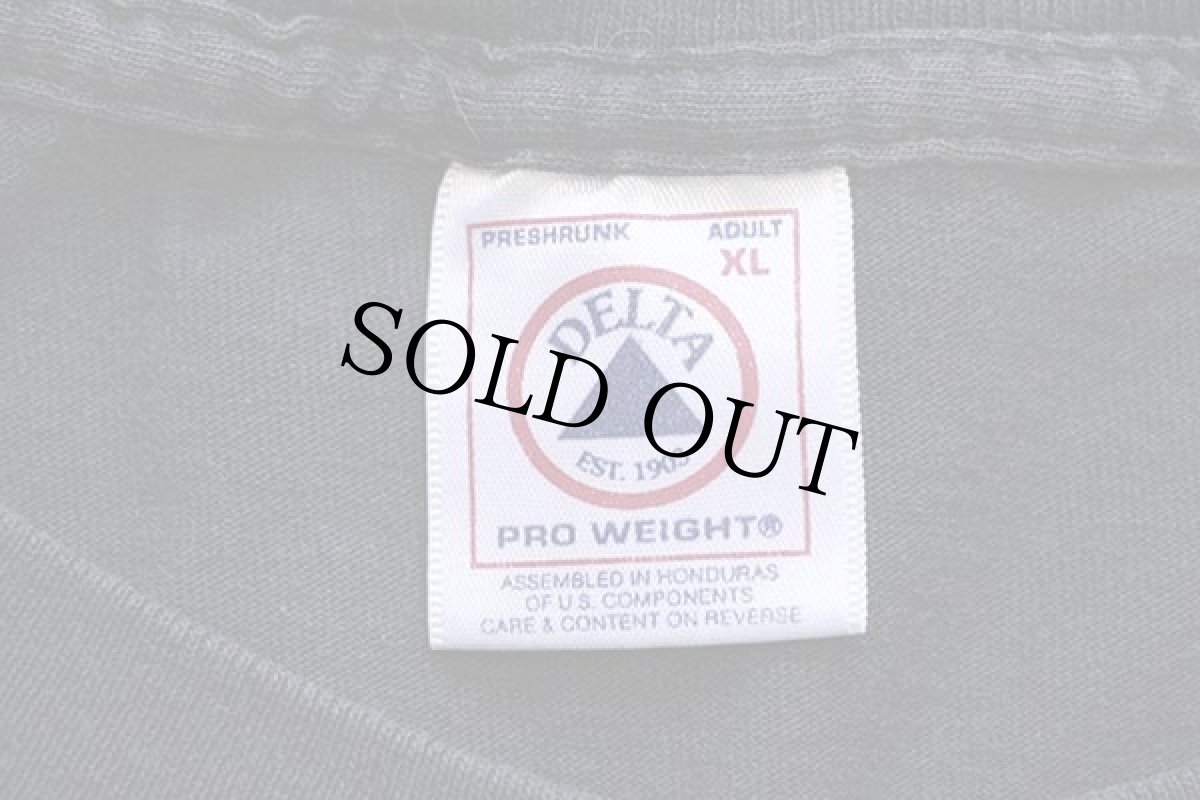 画像6: 00s Santana SUPERNATURAL 両面プリント コットン バンドTシャツ 黒 XL (6)